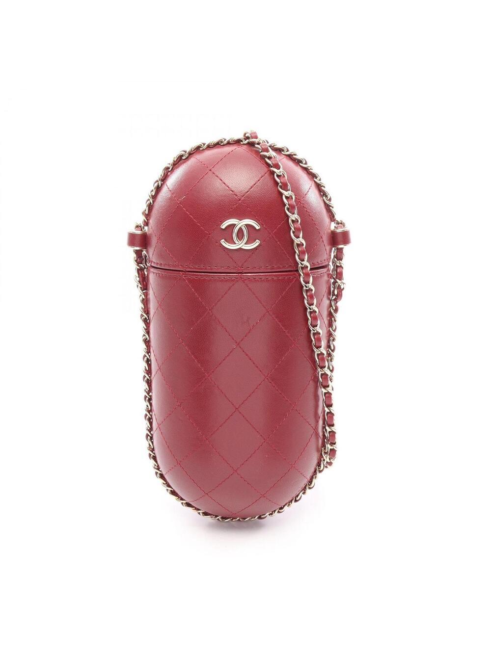 Chanel Matelasse Glasses Case Chain #322339C15B
